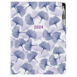 Diár DESIGN denný A4 2024 - Ginkgo