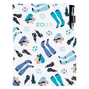 Diár DESIGN denný B6 2025 poľský - Futbal