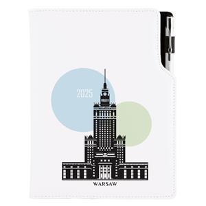 Diár DESIGN denný B6 2025 poľský - Varšava