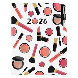 Diár DESIGN týždenný A5 2026 poľský - Make up