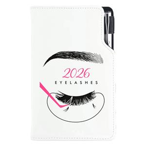 Diár DESIGN týždenný vreckový 2026 poľský - KOZMETICKÝ Eyelashes