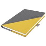 Diár DIEGO týždenný A5 2026 - sivá/žltá