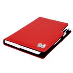 Diár GEP CRYSTAL denný B6 2026 - červená pastelová