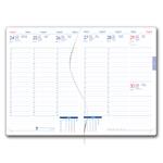 Diár GEP CRYSTAL týždenný A5 2026 - svetlo zelená