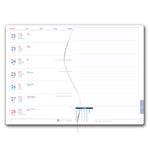 Diár GEP CRYSTAL týždenný špeciál A5 2026 - modrá pastelová