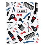 Diár KADERNÍCKY Barber - DESIGN denný A5 2026 český