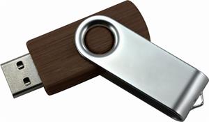 Drevený USB Flash disk 03 Wood 32 GB - tmavé drevo