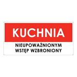 KUCHNIA, płyta PVC 2 mm z dziurkami, 190x90 mm