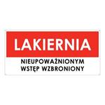 LAKIERNIA, płyta PVC 2 mm z dziurkami, 190x90 mm