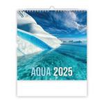 Nástenný kalendár 2025 - Aqua