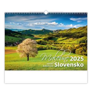 Nástenný kalendár 2025 - Malebné Slovensko