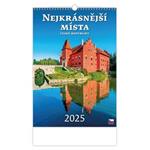 Nástenný kalendár 2025 - Najkrásnejšie miesta Českej republiky