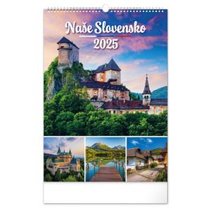 Nástenný kalendár 2025 Naše Slovensko