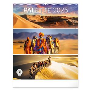 Nástenný kalendár 2025 Paleta