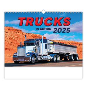 Nástenný kalendár 2025 - Trucks