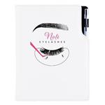 Notes KOZMETICKÝ Eyelashes - DESIGN A5 bodkovaný