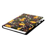 Notes - zápisník DESIGN A4 štvorčekový - čierná - Líška