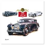 Poznámkový kalendár 2025 Classic Cars – Václav Zapadlík,