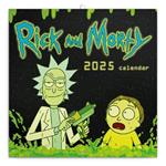 Poznámkový kalendár 2025 Rick a Morty