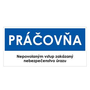 Práčovňa, modrá, plast 2mm,190x90mm