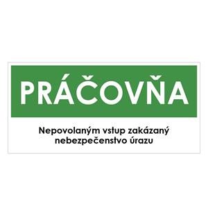 Práčovňa, zelená, plast 1mm,190x90mm