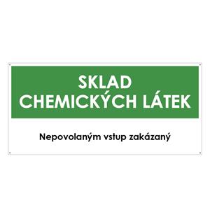 SKLAD CHEMICKÝCH LÁTEK, zelená, plast s dírami 2 mm 190x90 mm