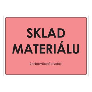 SKLAD MATERIÁLU, plast 1 mm, A4