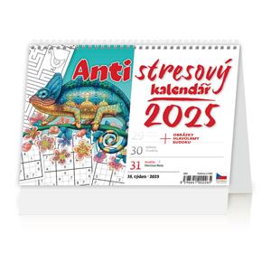 Stolový kalendár 2025 - Antistresový kalendár