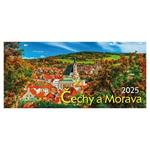 Stolový kalendár 2025 - Čechy a Morava