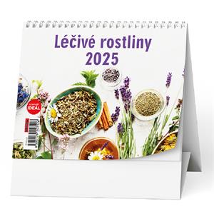 Stolový kalendár 2025 IDEÁL - Liečivé rastliny