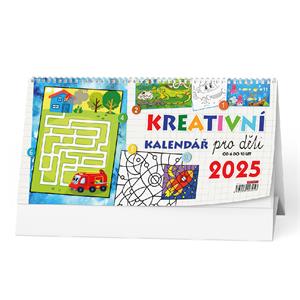 Stolový kalendár 2025 Kreatívny kalendár pre deti