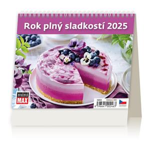 Stolový kalendár 2025 - MiniMax Rok plný sladkostí