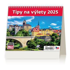 Stolový kalendár 2025 - MiniMax Tipy na výlety