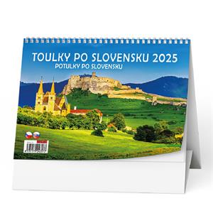 Stolový kalendár 2025 Potulky po Slovensku