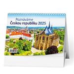 Stolový kalendár 2025 Poznávame Českú republiku