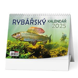 Stolový kalendár 2025 Rybársky kalendár