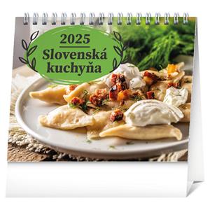 Stolový kalendár 2025 Slovenská kuchyňa