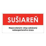 Sušiareň, plast 2mm s dierkami-190x90mm