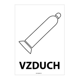 VZDUCH, plast 2 mm, A5